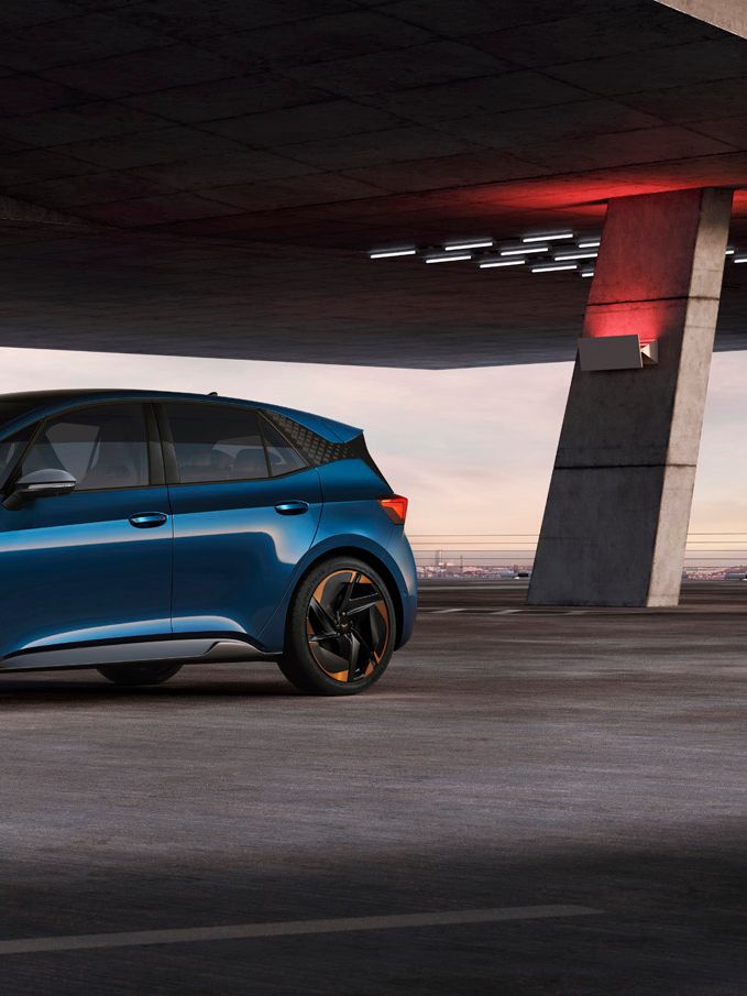 Imagebild zum CUPRA Navi-Update-Heckansicht eines CUPRA