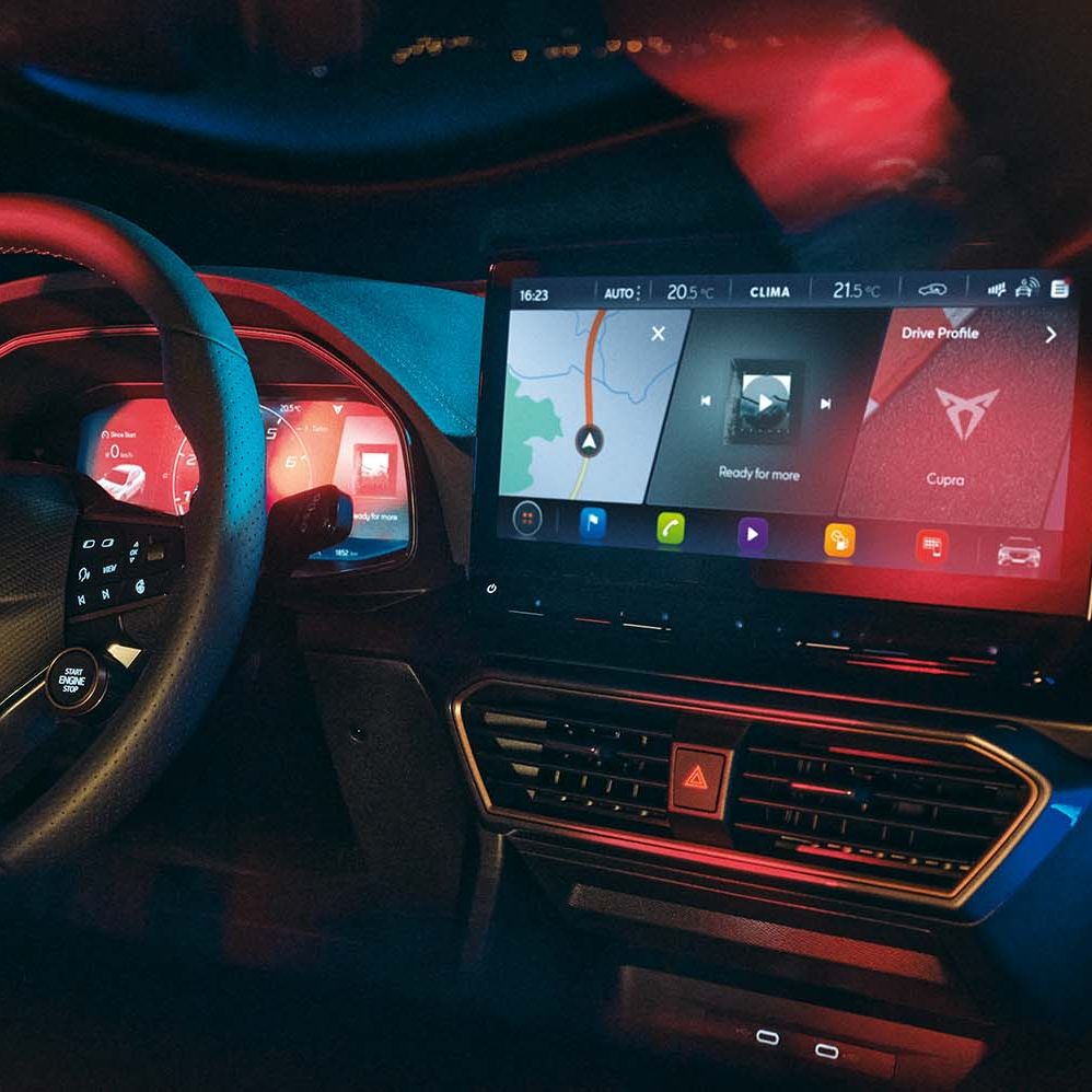 Imagebild zum CUPRA Navi-Update-Heckansicht eines CUPRA