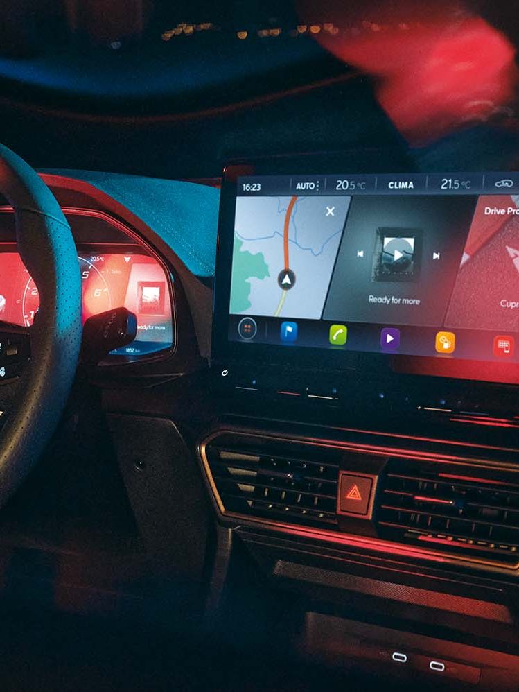 Imagebild zum CUPRA Navi-Update-Heckansicht eines CUPRA