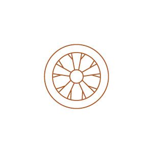 CUPRA Grafik eines Reifens
