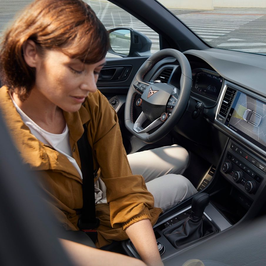CUPRA Ateca 2020 digitální kokpit s obrazovkou o velikosti 10,25"