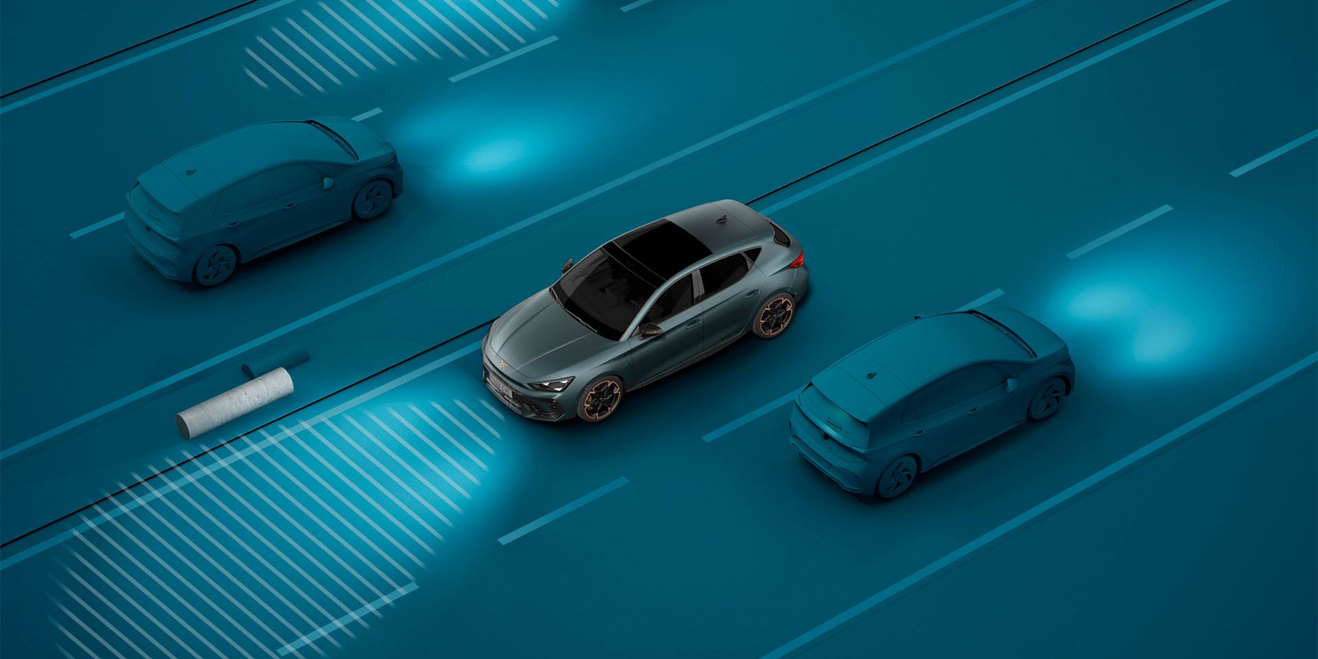 Nová CUPRA Leon SP s funkcí Light Assist