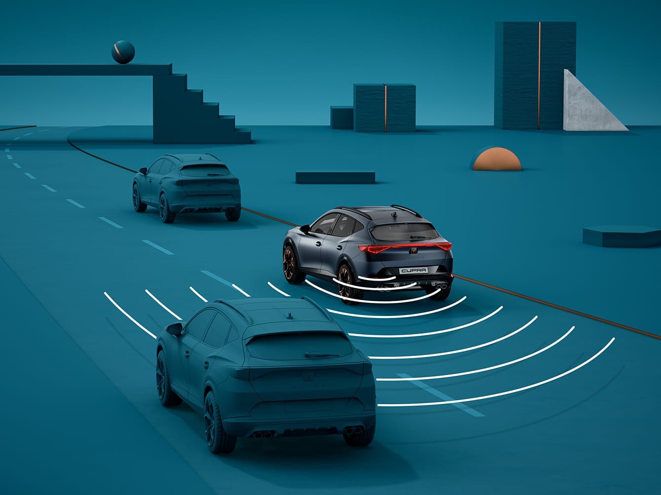 CUPRA Ateca 2020 Side Assist, Blind Spot sledování mrtvého úhlu a Exist Assist