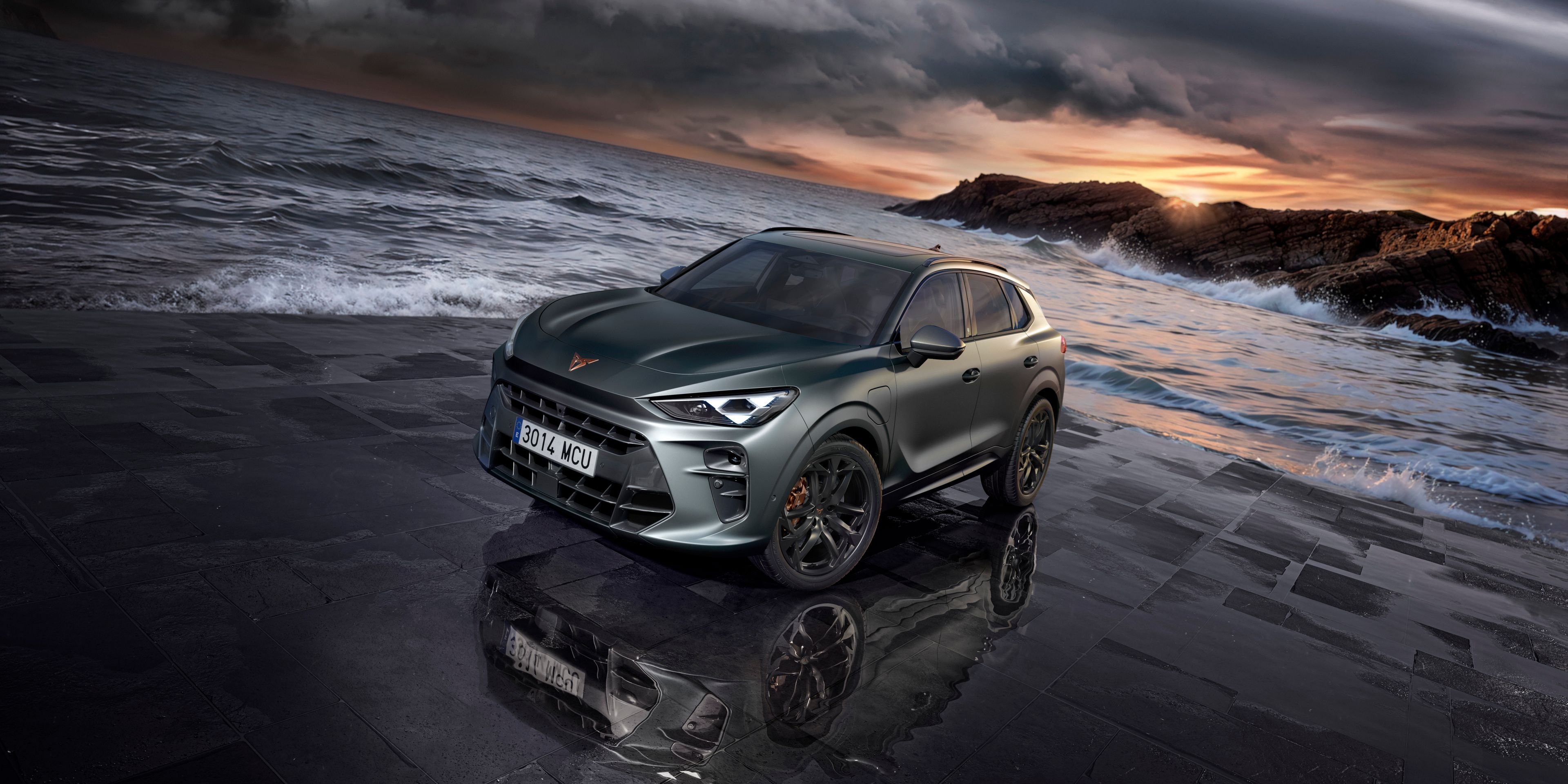 Nová CUPRA Terramar v matné barvě šedá Enceladus