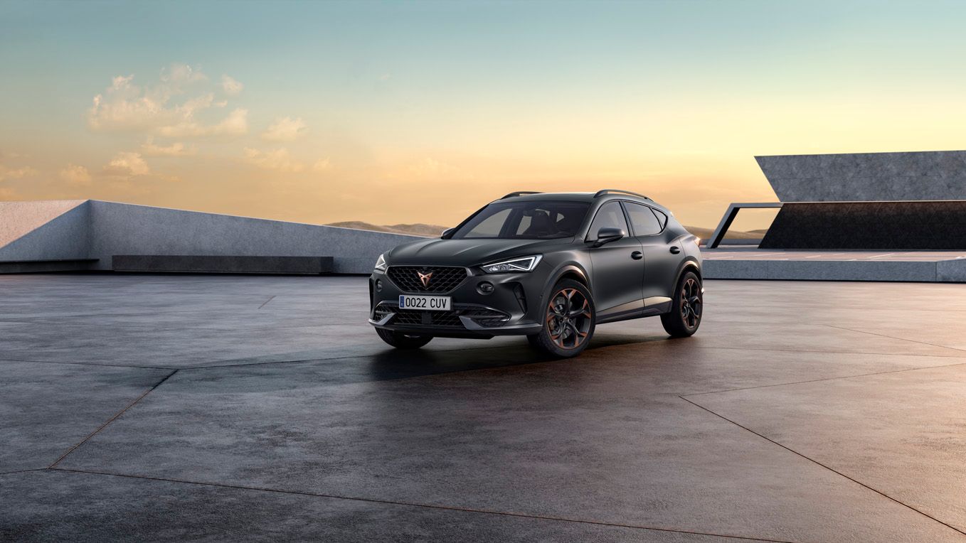 Nová Cupra formentor exkluzivní Petrol blue matná barva exteriéru