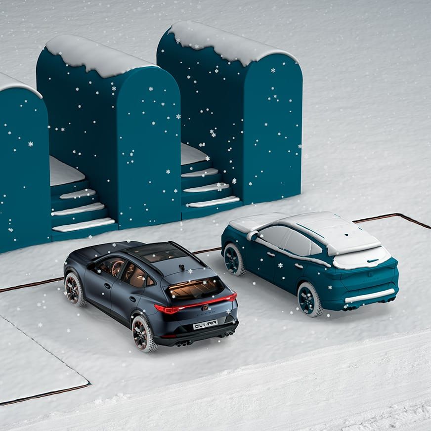 cupra formentor s dálkovým ovládáním pro nezávislé topení