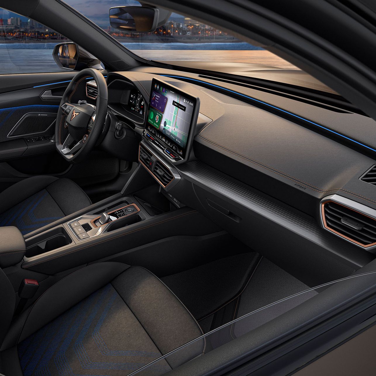 CUPRA Formentor - Dynamická design interiéru