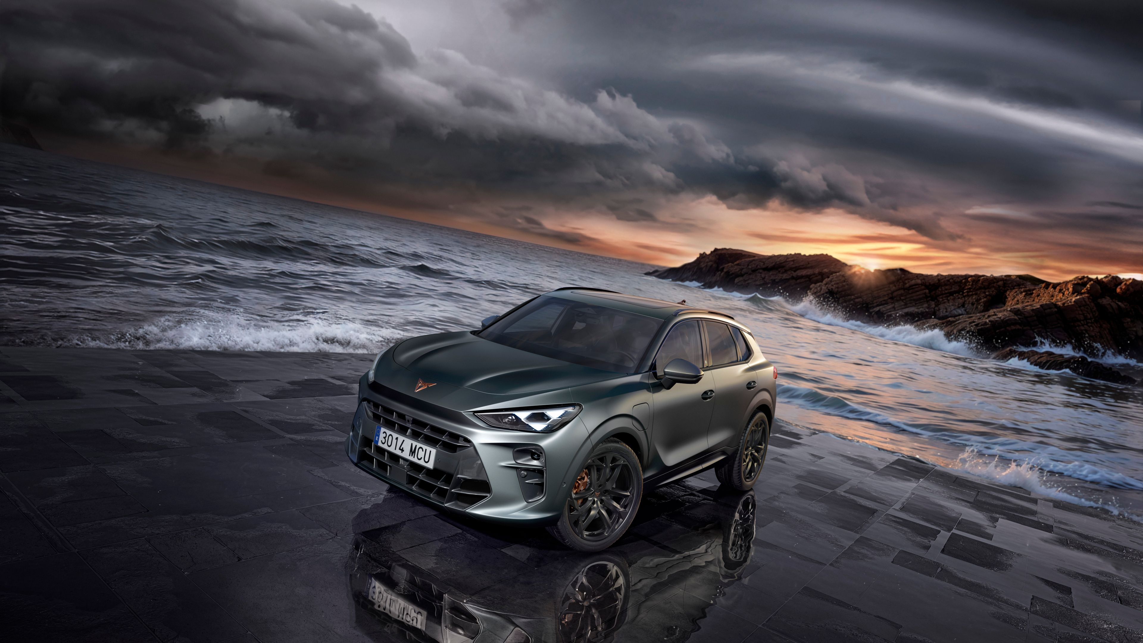 Nová CUPRA Terramar v matné barvě šedá Enceladus