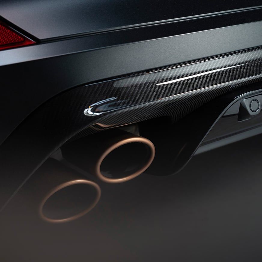 CUPRA Formentor VZ5 zadní nárazník, difuzér a dvojitá koncovka výfuku v odstínu mědi
