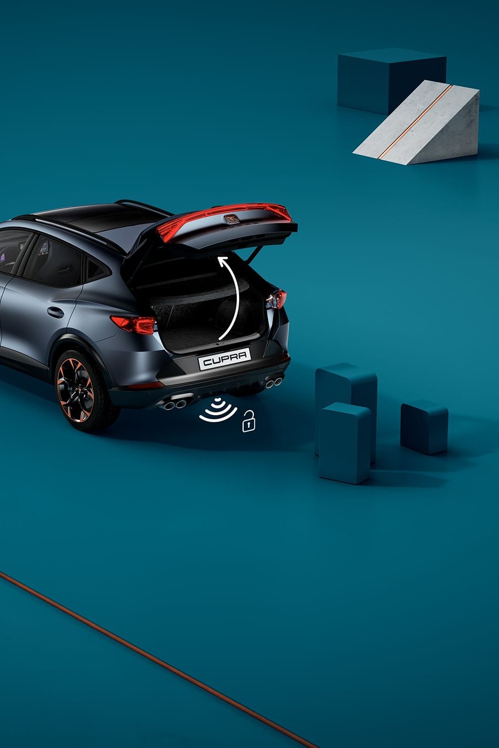 CUPRA Ateca 2020 technologie bezdotykové elektrické 5. dveře a virtuální pedál