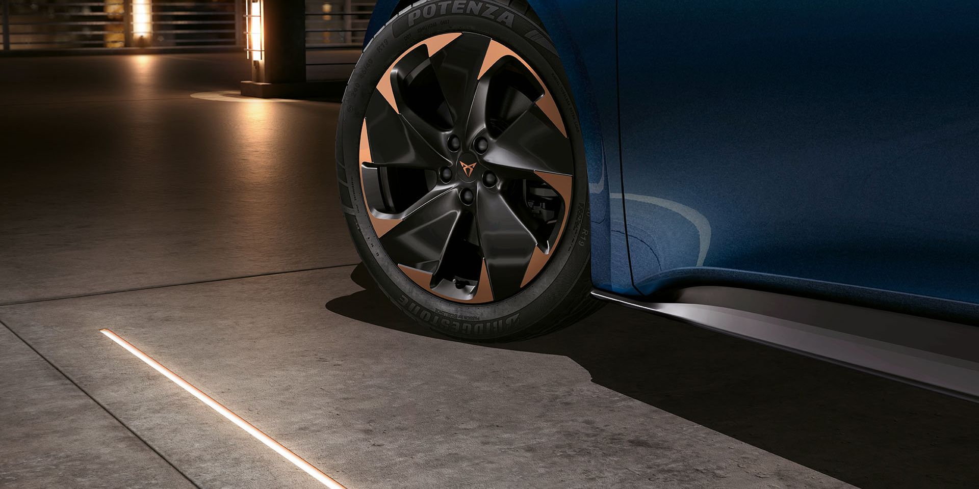 CUPRA Born 19" kola Copper Typhoon