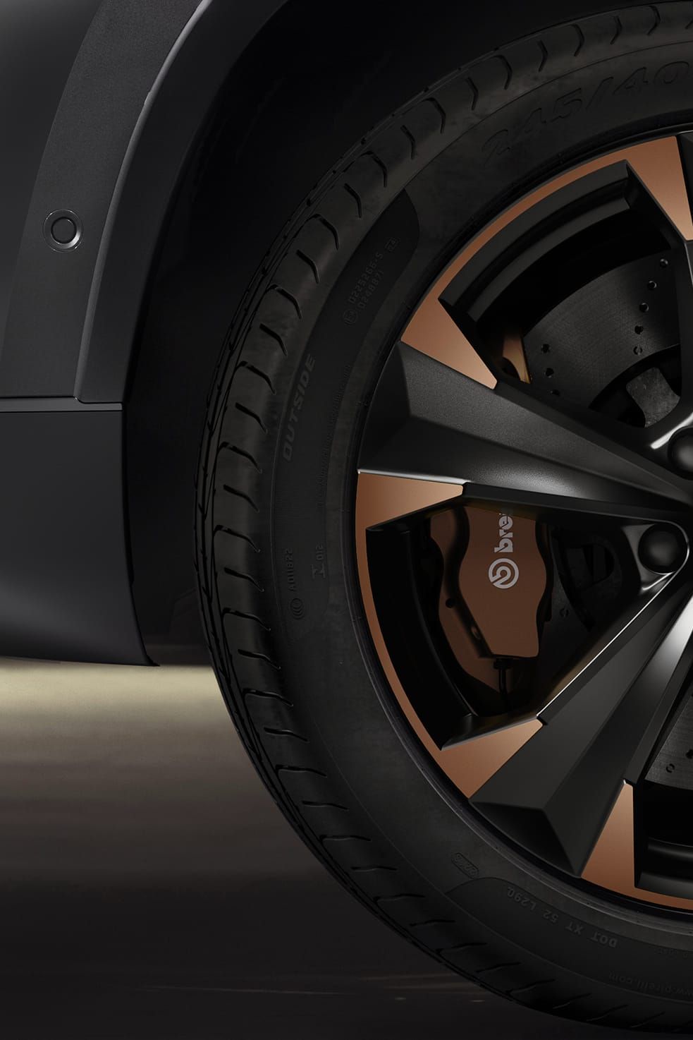 CUPRA Ateca 2020 v barvě rodium šedá a 19" kola z lehkých slitin Sport Copper