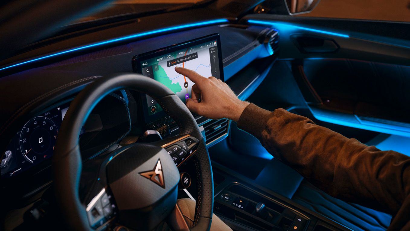 Imagebild zum CUPRA Navi-Update-Heckansicht eines CUPRA