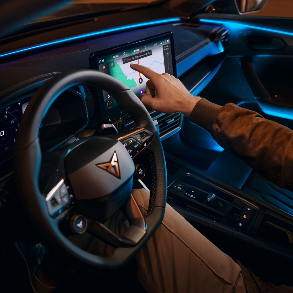 Imagebild zum CUPRA Navi-Update-Heckansicht eines CUPRA