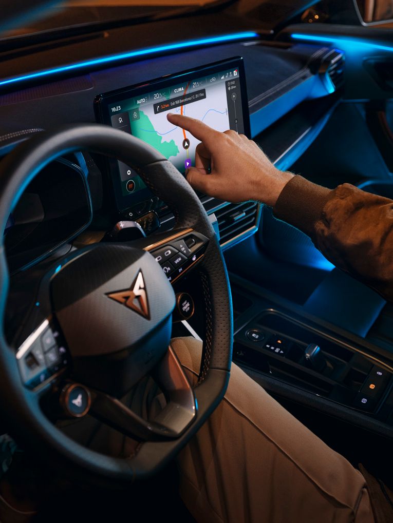 Imagebild zum CUPRA Navi-Update-Heckansicht eines CUPRA