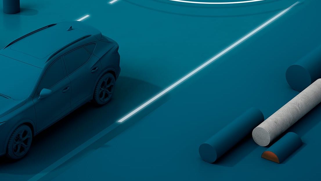 CUPRA Formentor s rozpoznáváním dopravních značek