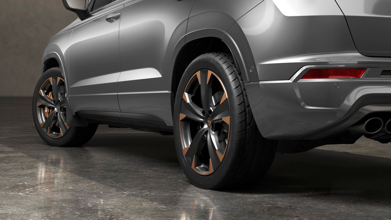 CUPRA Ateca 2020 digitální kokpit s obrazovkou o velikosti 10,25"