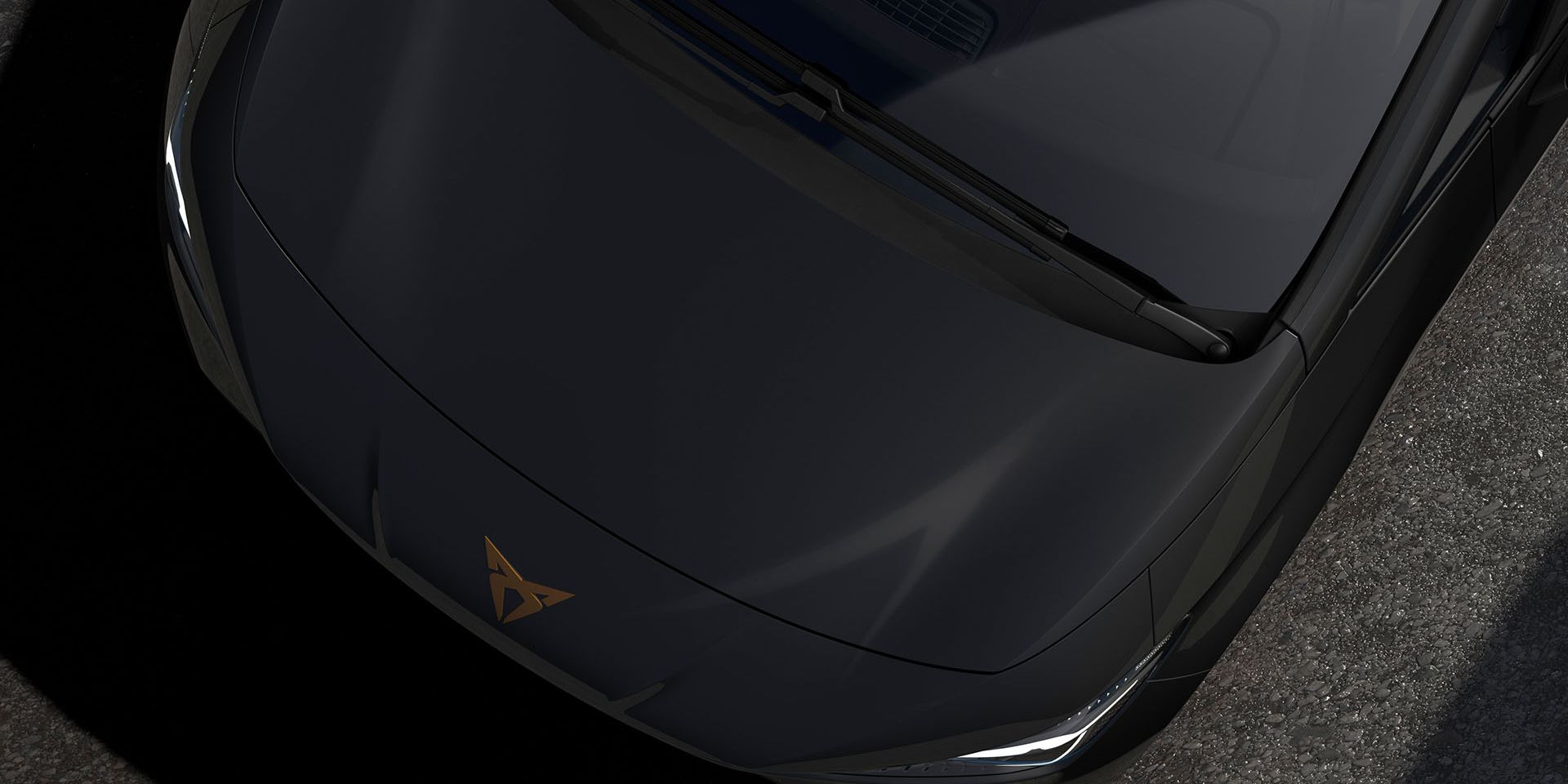 CUPRA Born v barvě Midnight Černá