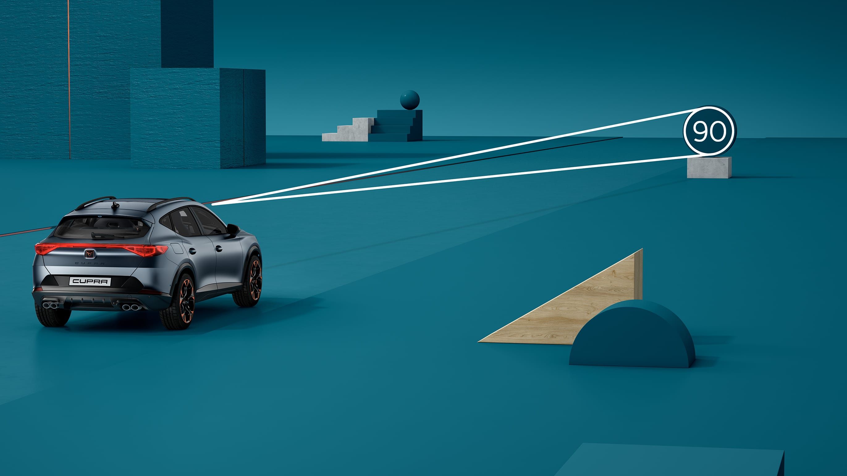 CUPRA Ateca 2020 technologie rozpoznávání dopravních značek 
