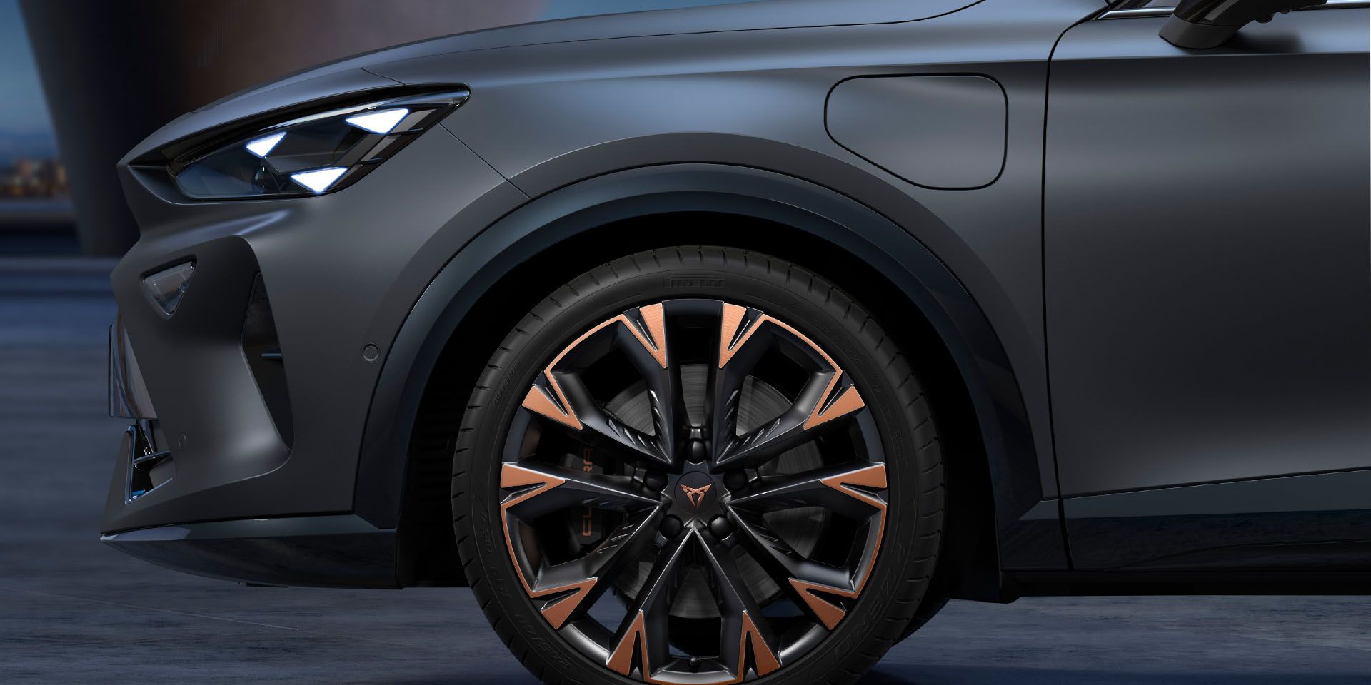 CUPRA Formentor 19" kola Artic Copper