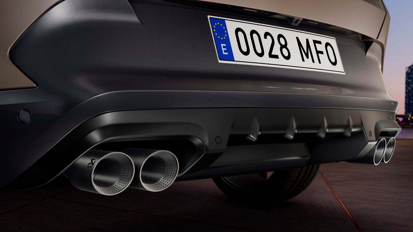 Nová CUPRA Formentor. Výfuk Akrapovic