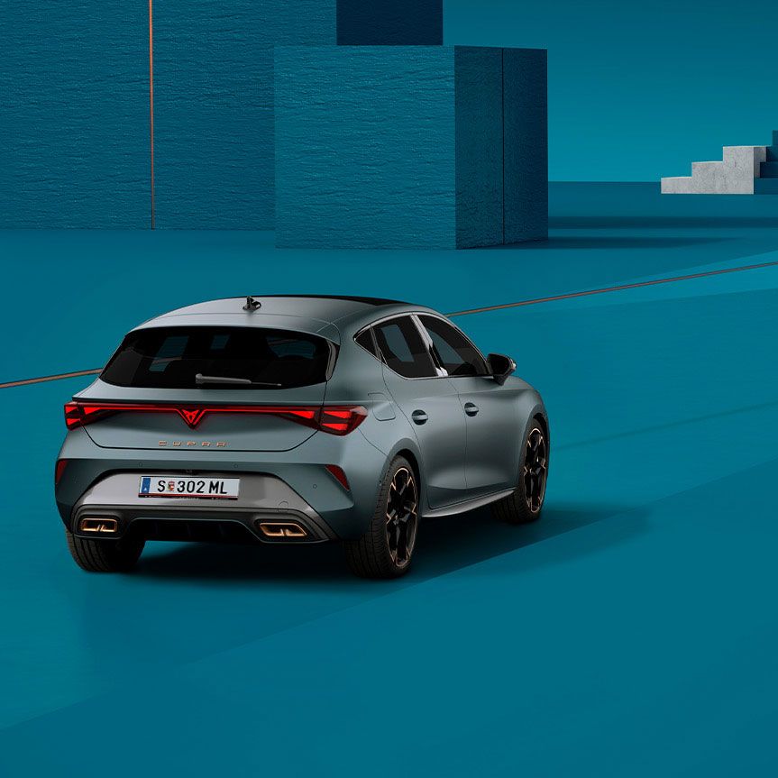 Grafik zur CUPRA Born adaptiven Geschwindigkeitsregelung