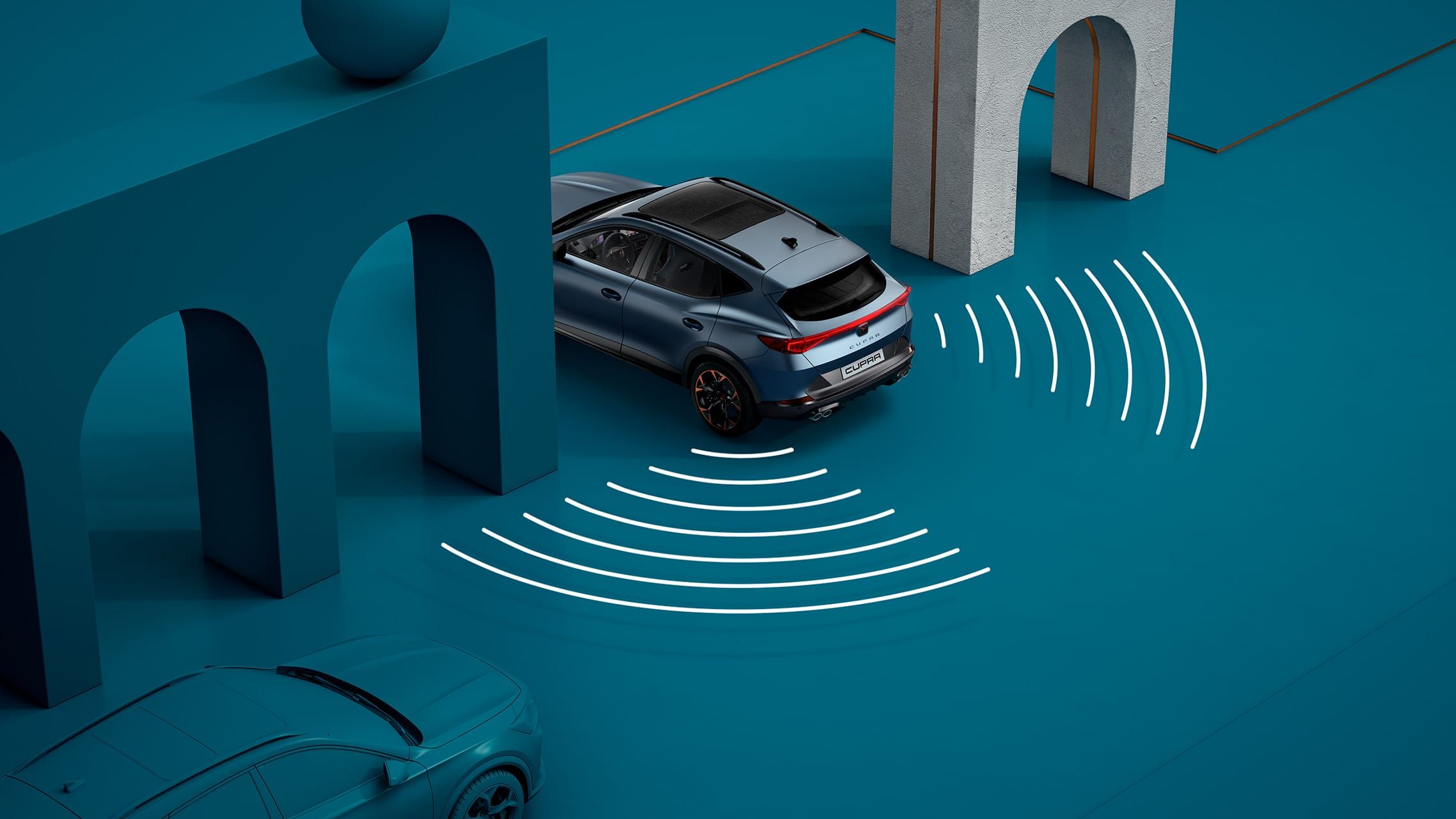 Nový kompaktní sportovní vůz CUPRA Leon 5D ehybrid s asistentem pro couvání