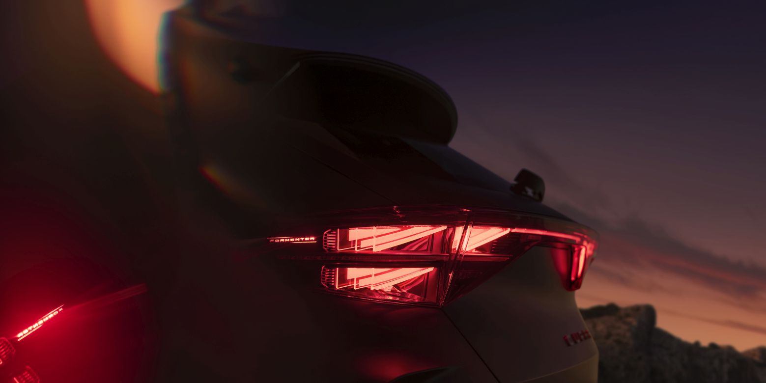 Nová CUPRA Formentor zadní světla