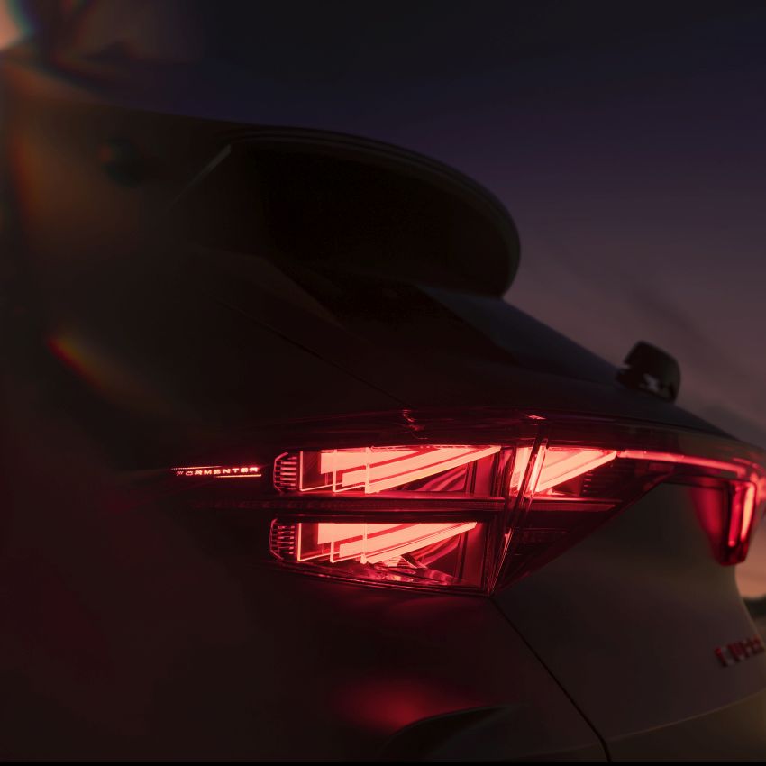 Nová CUPRA Formentor zadní světla
