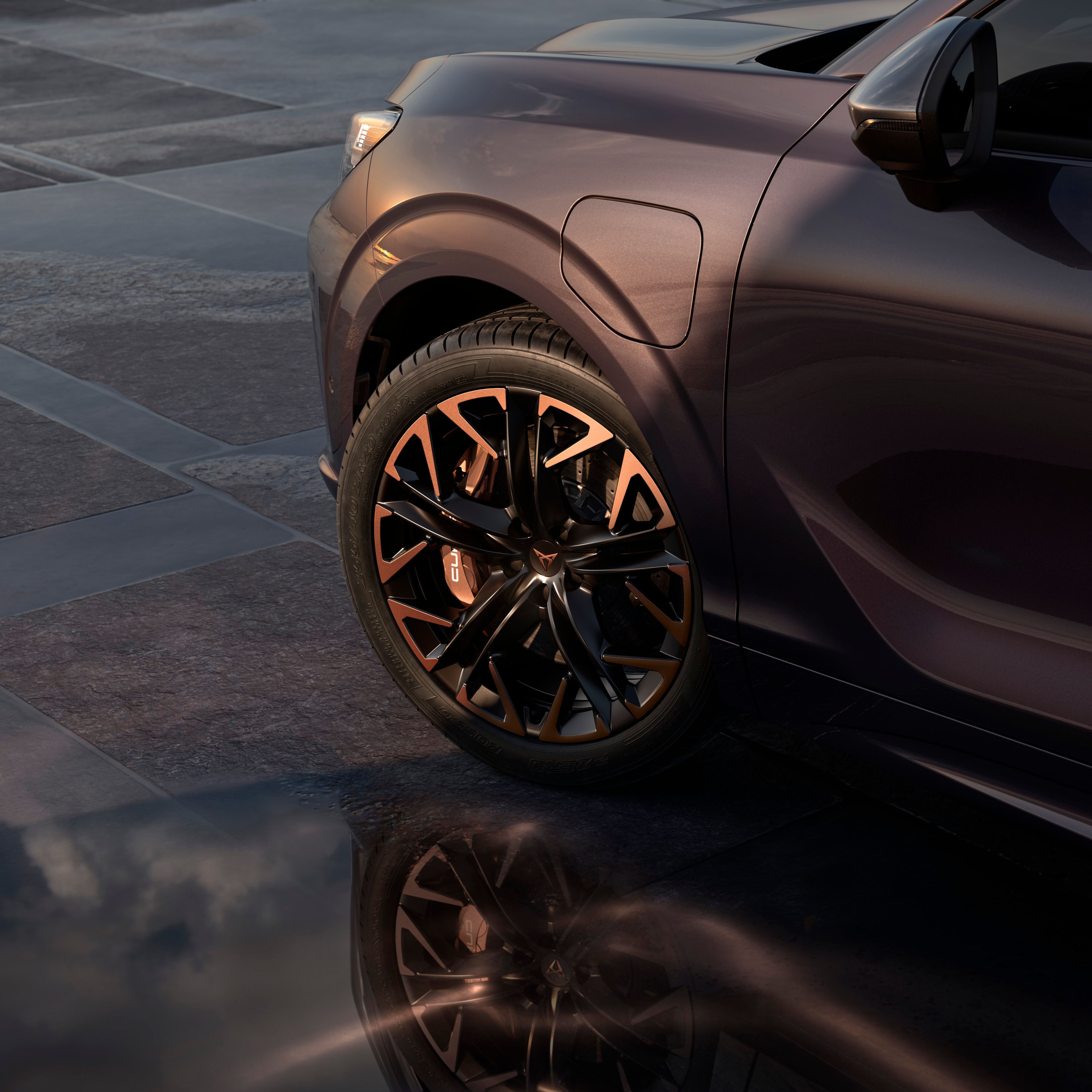 Nová 20" kola Hadron Copper na nové CUPRA Terraman