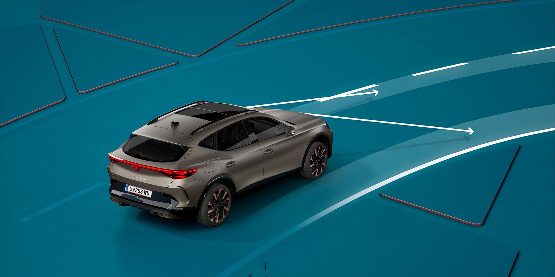 CUPRA Formentor - Asistent jízdních pruhů