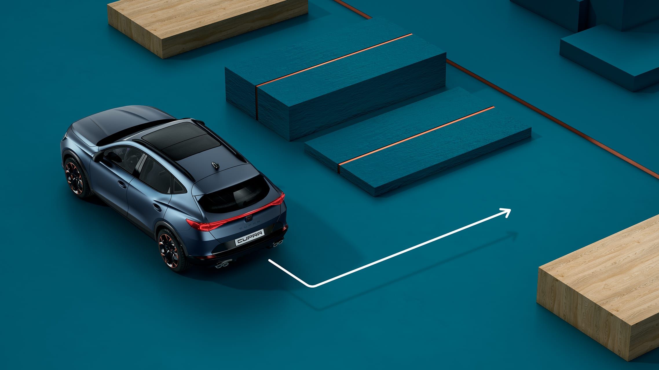 cupra formentor s parkovacím asistentem pro autonomní parkování