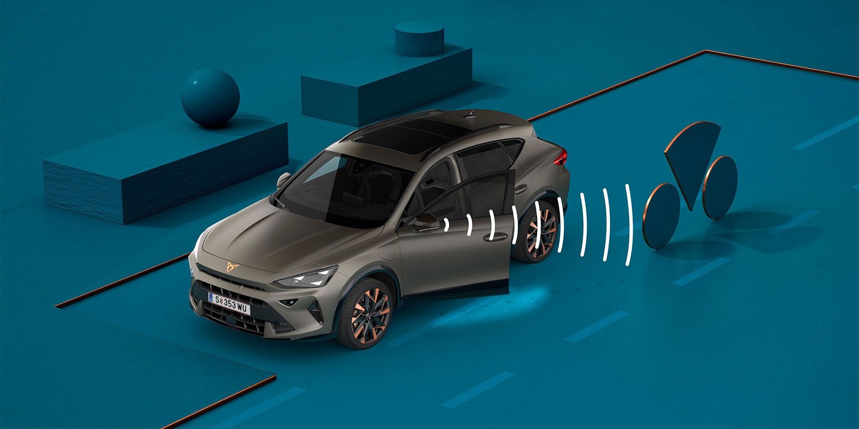 CUPRA Formentor Technologie Side Assit & Exit Warning