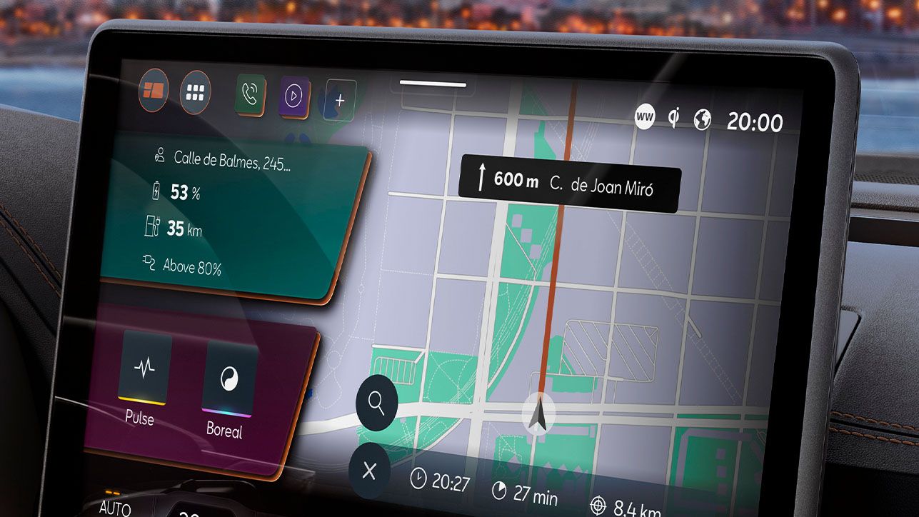 Nový infotainment CUPRA Formentor 2024