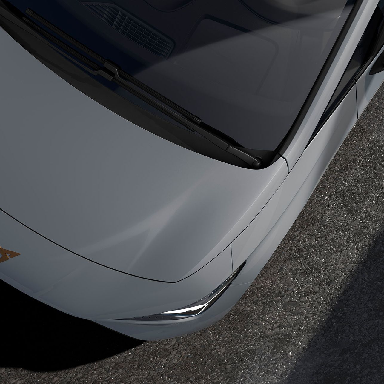 CUPRA Born v barvě Vapor šedá
