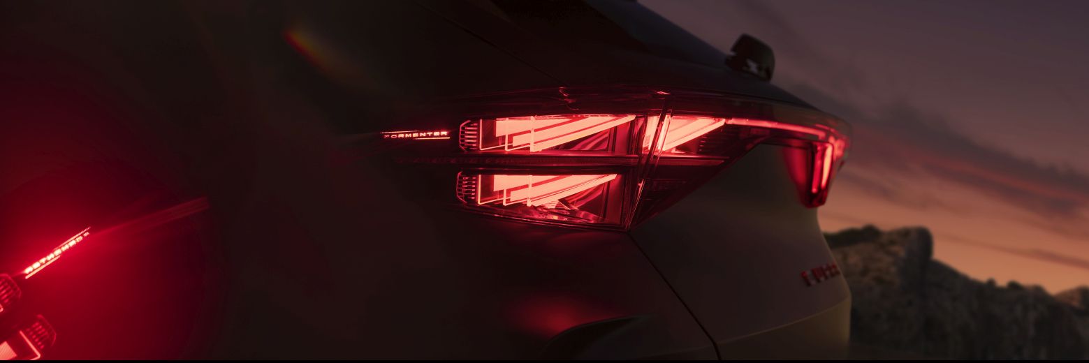 Nová CUPRA Formentor zadní světla