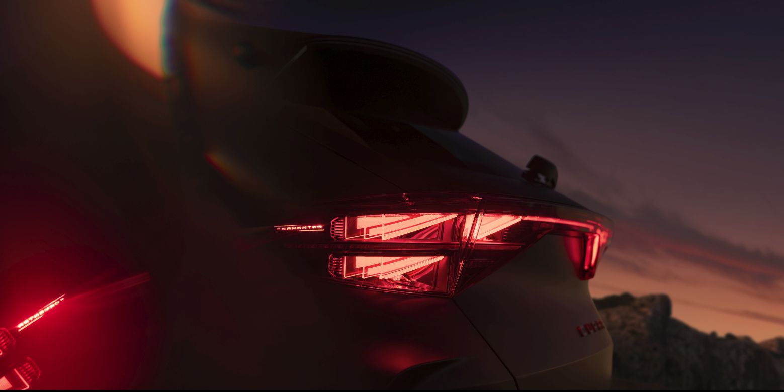 Nová CUPRA Formentor zadní světla