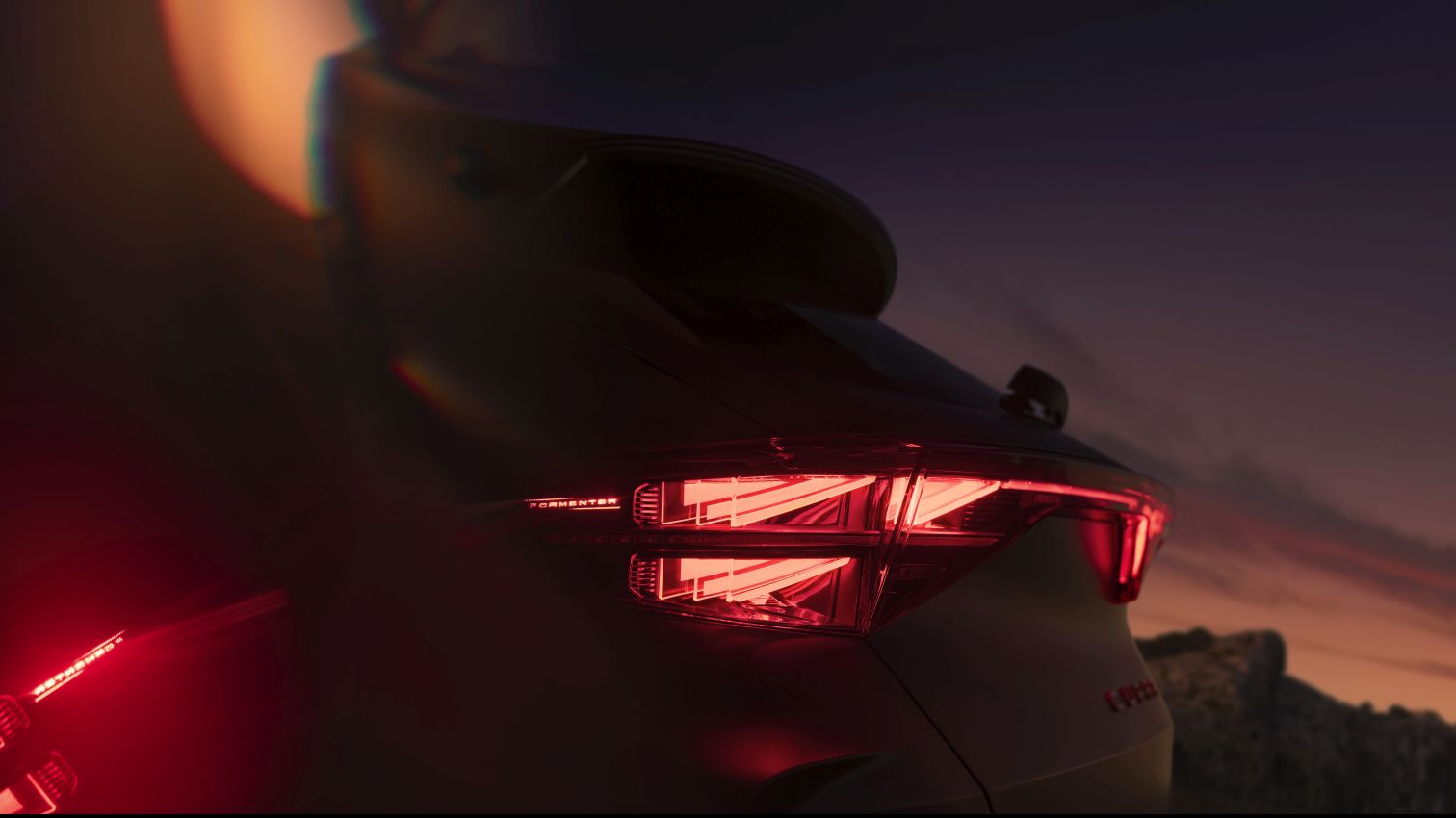 Nová CUPRA Formentor zadní světla