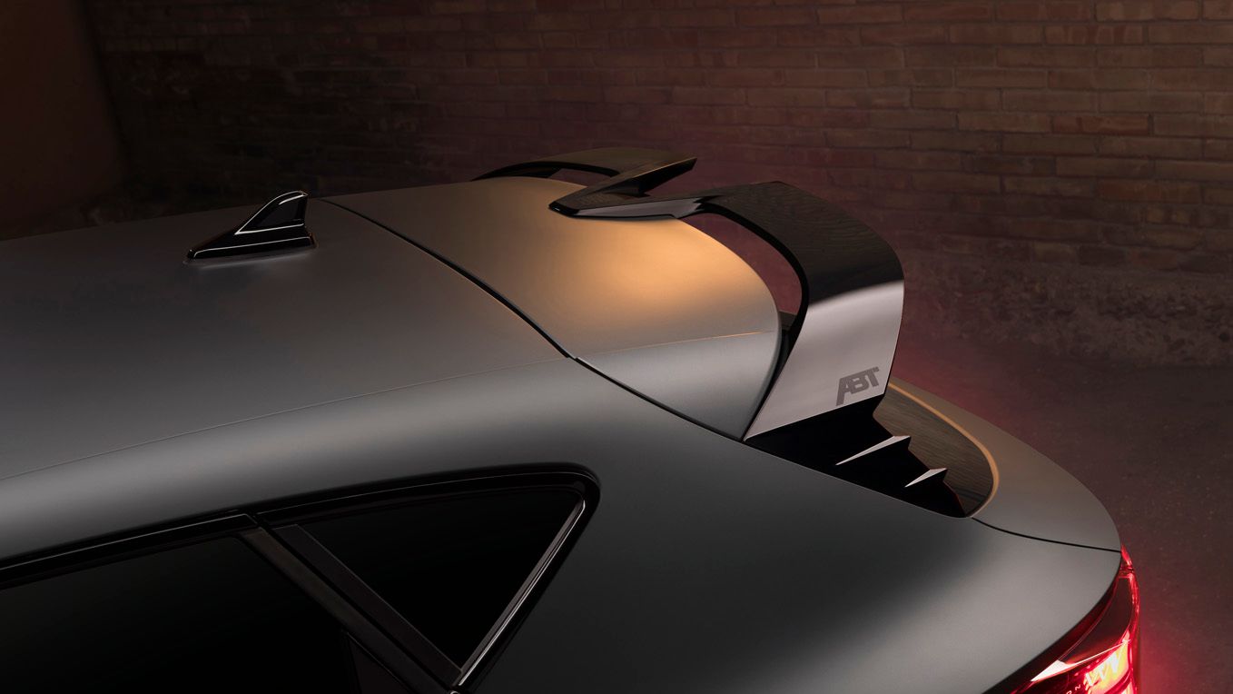 Detailní záběr na ABT spoiler modelu CUPRA Formentor