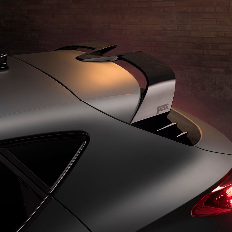 Detailní záběr na ABT spoiler modelu CUPRA Formentor