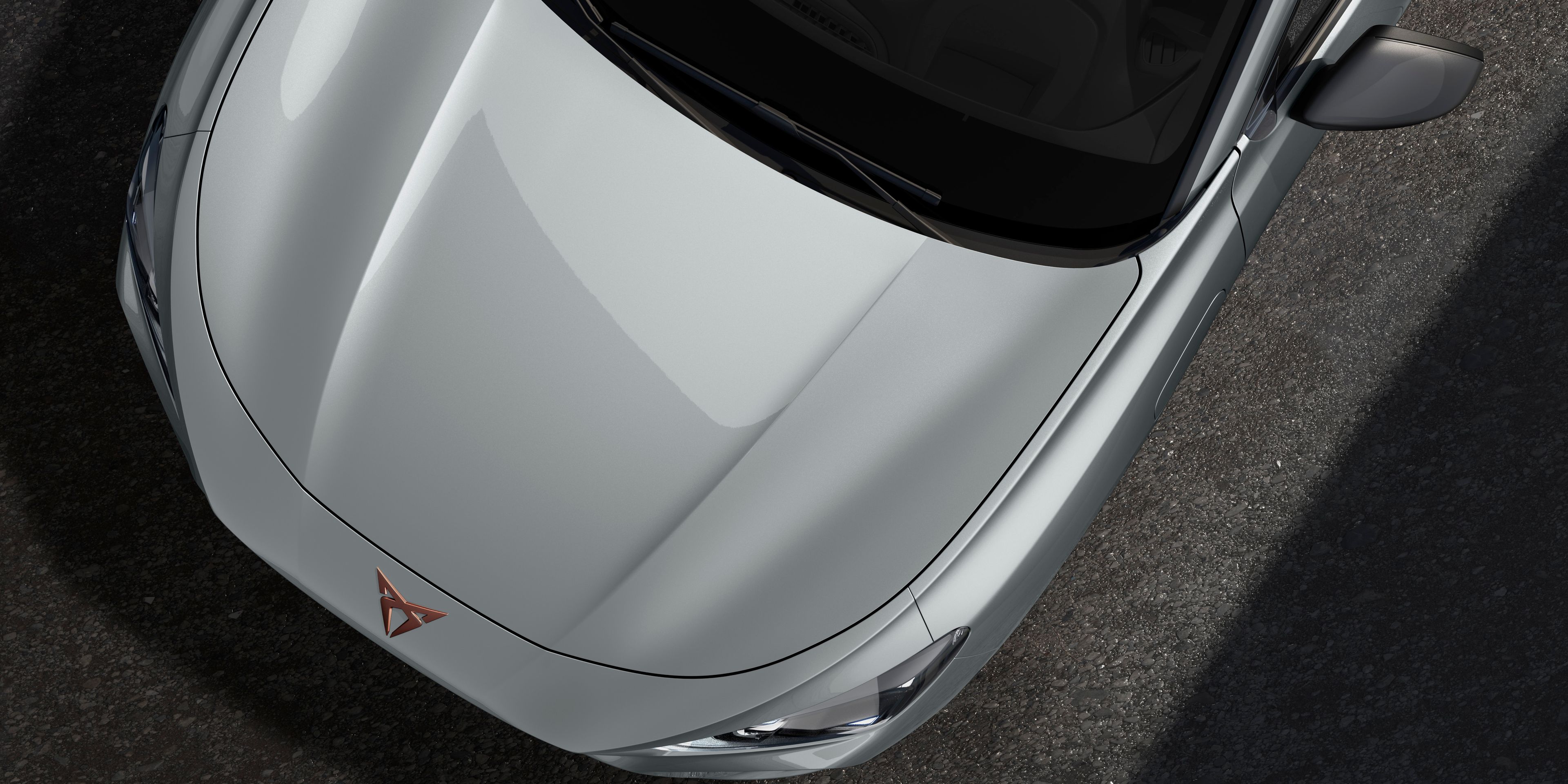 CUPRA Terramar v nové metalické barvě bílá Glacial.