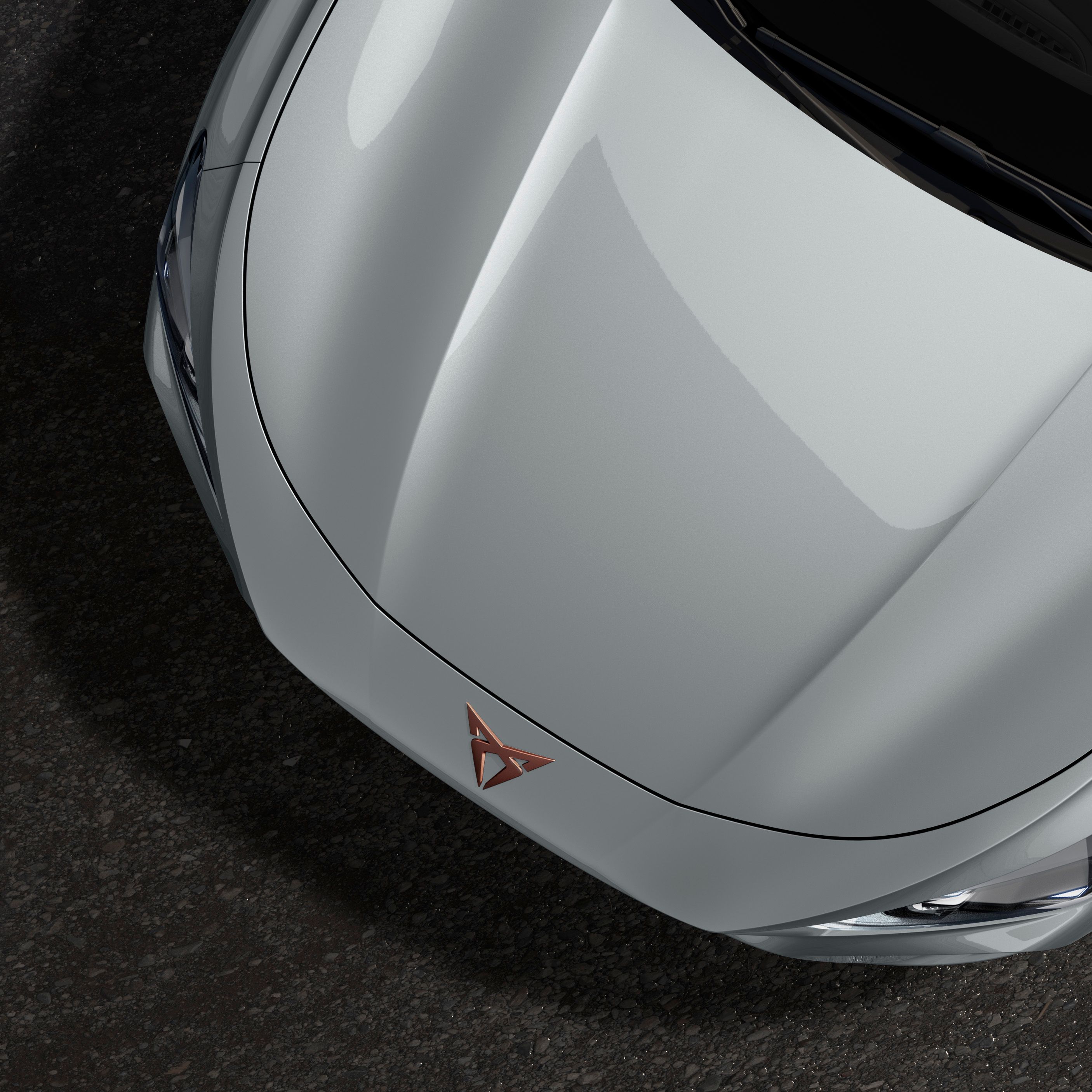 CUPRA Terramar v nové metalické barvě bílá Glacial.